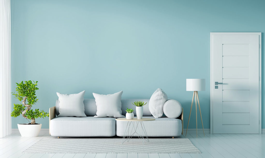 Créer une décoration bleu ciel pour un automne tendance 