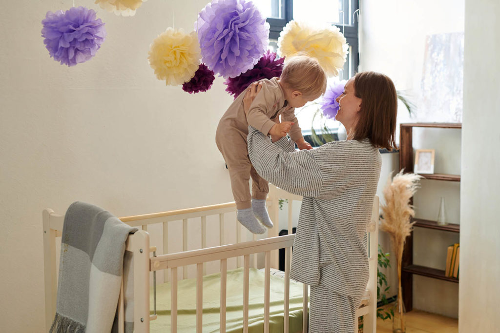 Décoration chambre bébé : style bohème apaisant 