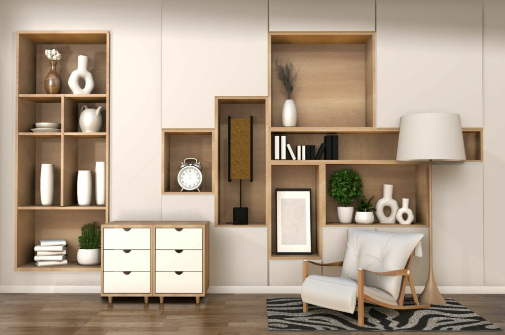 Optimisez le rangement de votre salon pour un espace à la fois pratique et élégant